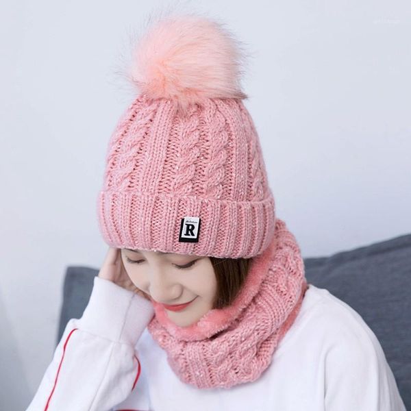 knit beanie solid color hat pompom winter windproof warm ski cycling cap scarf set1, Black
knit beanie solid color hat pompom winter windproof warm ski cycling cap scarf set1, Black