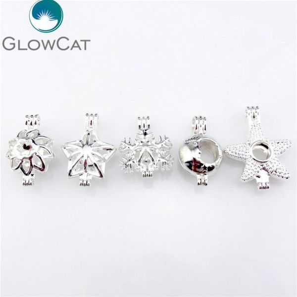 pendants wholesale-ll21796 bright silver starfish snowflake stone beads cage aroma essential oil necklace jewelry making locket pendant1, Black
pendants wholesale-ll21796 bright silver starfish snowflake stone beads cage aroma essential oil necklace jewelry making locket pendant1, Black