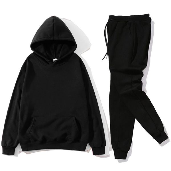 2021 new custom print + pants wholesale diy sweatshirt warm pullover hoodie set polyester 16zq, Black
2021 new custom print + pants wholesale diy sweatshirt warm pullover hoodie set polyester 16zq, Black