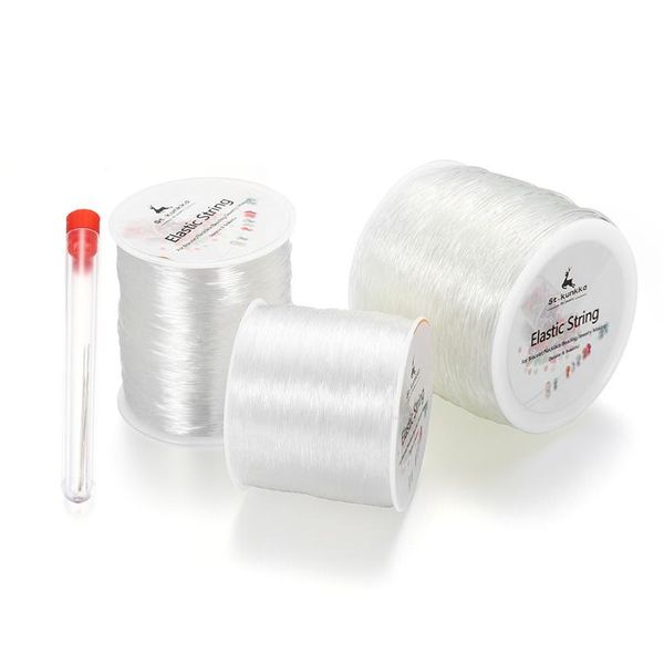 100 meters plastic crystal diy beading stretch cords elastic line with 5 pins jewelry string craft necklace bracele wmtrok, White;red
100 meters plastic crystal diy beading stretch cords elastic line with 5 pins jewelry string craft necklace bracele wmtrok, White;red