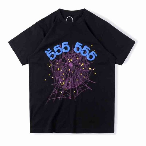 foaming printing sp5der 555555 angel number t shirt men women 1:1 quality spider web pattern t-shirt tees, White;black
foaming printing sp5der 555555 angel number t shirt men women 1:1 quality spider web pattern t-shirt tees, White;black