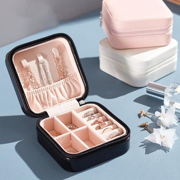 new arrival jewelry organizer display travel jewelry case boxes portable box zipper leather storage, Pink;blue
new arrival jewelry organizer display travel jewelry case boxes portable box zipper leather storage, Pink;blue