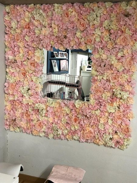60*40cm artificial flowers wall silk rose fake flower mat wedding flower wall decoration background artificial grass backdrop1
60*40cm artificial flowers wall silk rose fake flower mat wedding flower wall decoration background artificial grass backdrop1