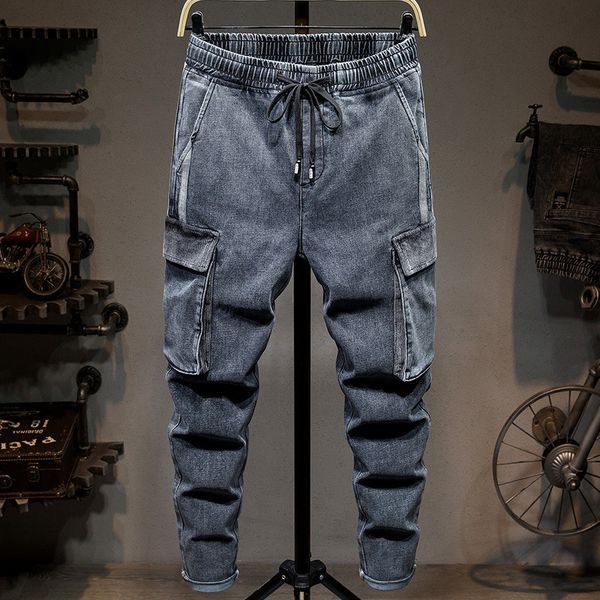 autumn and winter tide brand youth jeans fashion cotton micro elastic slim small straight jeans men's jeans, Blue
autumn and winter tide brand youth jeans fashion cotton micro elastic slim small straight jeans men's jeans, Blue