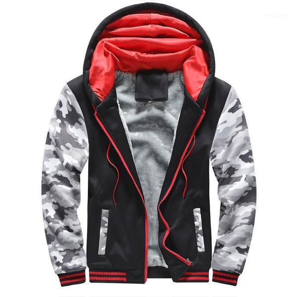 running jackets winter thickness fleece men sport jacket thermal zip up hooded hoodie jogging workout casual fitness coat sportswear1, Black;red
running jackets winter thickness fleece men sport jacket thermal zip up hooded hoodie jogging workout casual fitness coat sportswear1, Black;red