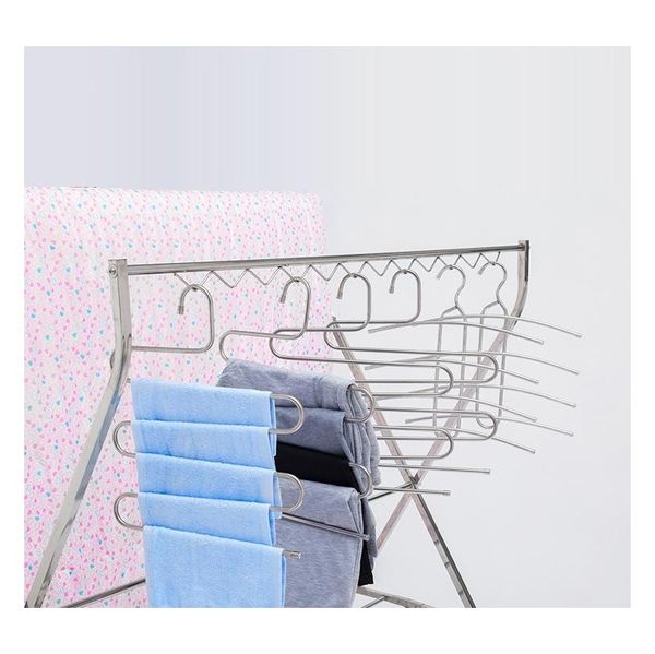 fashion multifunction stainless steel hanger 5 layers s shape magic pant hanger scarf hangers durable towel c jlleyb lajiaoyard
fashion multifunction stainless steel hanger 5 layers s shape magic pant hanger scarf hangers durable towel c jlleyb lajiaoyard