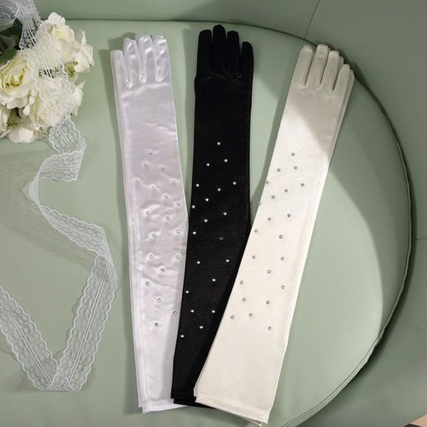 women finger ivory bridal wedding gloves long fingertips light board plain white gant mariage femme opera gloves black st227 h sqcini
women finger ivory bridal wedding gloves long fingertips light board plain white gant mariage femme opera gloves black st227 h sqcini