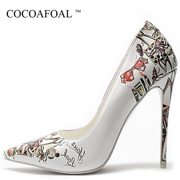cocoafoal white wedding high heels shoes women's woman bridal heel shoes plus size pointed toe pumps party stiletto graffiti lj201112, Black
cocoafoal white wedding high heels shoes women's woman bridal heel shoes plus size pointed toe pumps party stiletto graffiti lj201112, Black