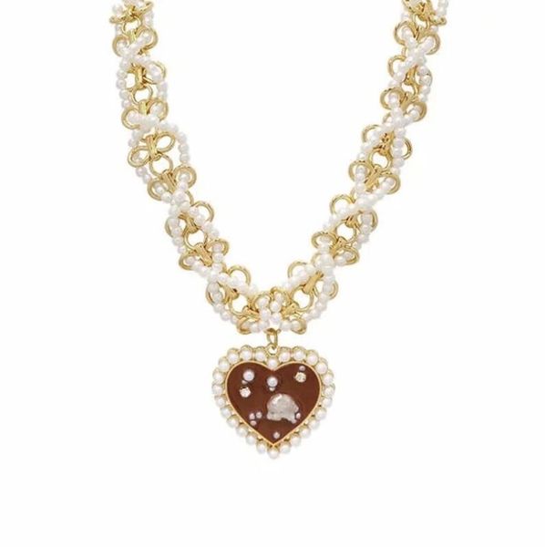 ladies alloy pearl chain necklace love pendant short neck jewelry clavicle chain gift party jewelry wholesale, Black
ladies alloy pearl chain necklace love pendant short neck jewelry clavicle chain gift party jewelry wholesale, Black