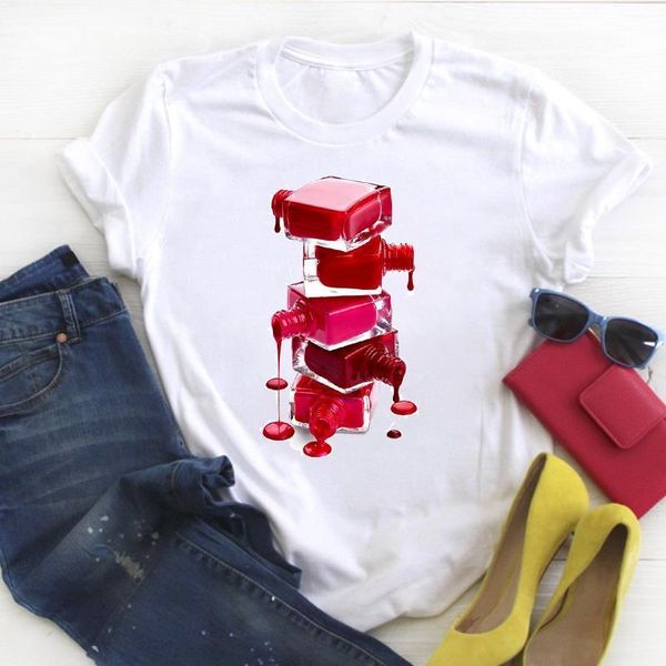 women 3d fingernail printing fashion 90s kawaii ladies summer t tee female shirt clothes tshirt womens graphic t-shirt, White
women 3d fingernail printing fashion 90s kawaii ladies summer t tee female shirt clothes tshirt womens graphic t-shirt, White