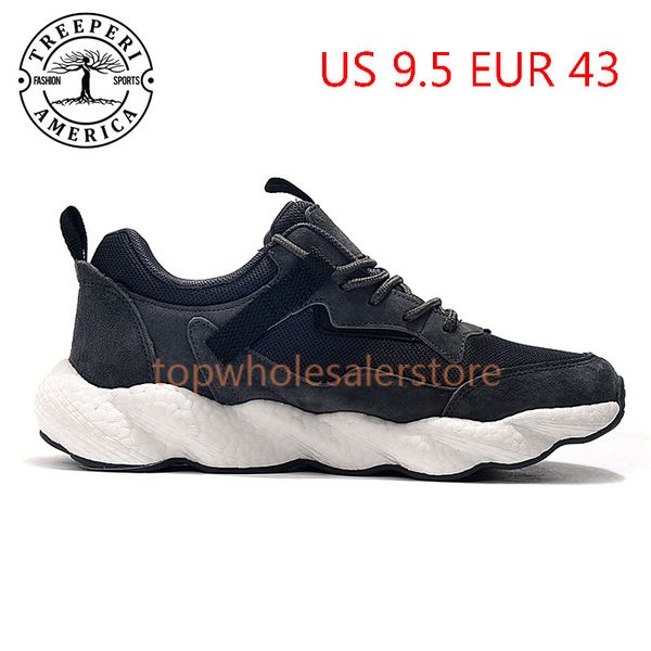 treeperi runner soft sole running shoes midnight navy us 9.5 eur 43 for men trainers