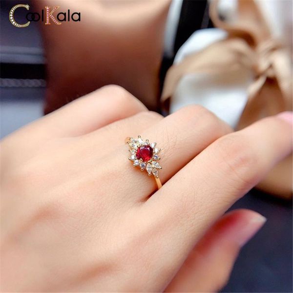 wedding rings coolkala style exquisite red tourmaline full treasure open female color ring, Slivery;golden
wedding rings coolkala style exquisite red tourmaline full treasure open female color ring, Slivery;golden