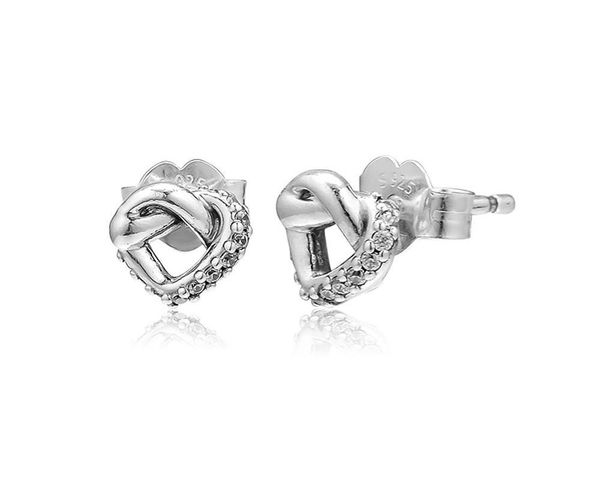 925 sterling silver earrings knotted heart shape emotion bond earrings ms. wedding gifts beautiful pandora bracelet11, Bronze;silver
925 sterling silver earrings knotted heart shape emotion bond earrings ms. wedding gifts beautiful pandora bracelet11, Bronze;silver