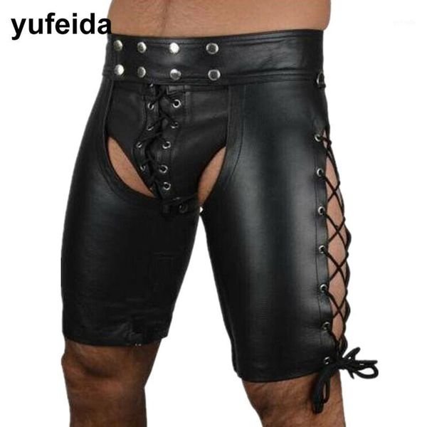 mens boxers black pu leather men's tights bandage short pants faux leather long boxer trunks open budance clubwear1, Black;white
mens boxers black pu leather men's tights bandage short pants faux leather long boxer trunks open budance clubwear1, Black;white