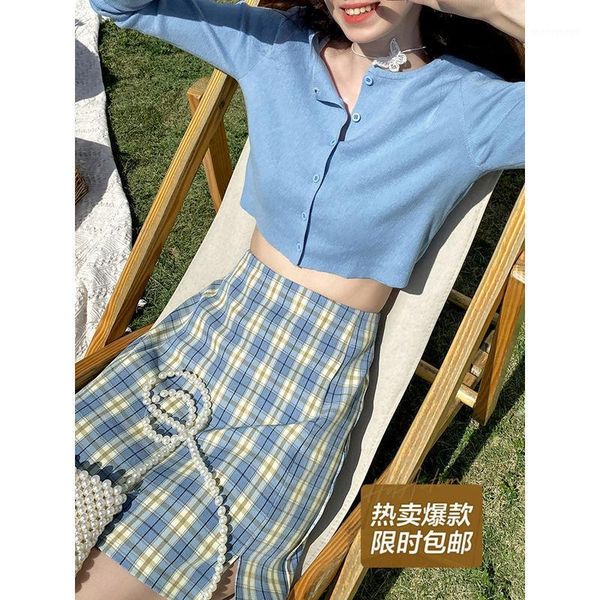 skirts blue tartan skirt women's 2021 summer high waist split a- line dress woman mujer faldas saias mulher1, Black
skirts blue tartan skirt women's 2021 summer high waist split a- line dress woman mujer faldas saias mulher1, Black