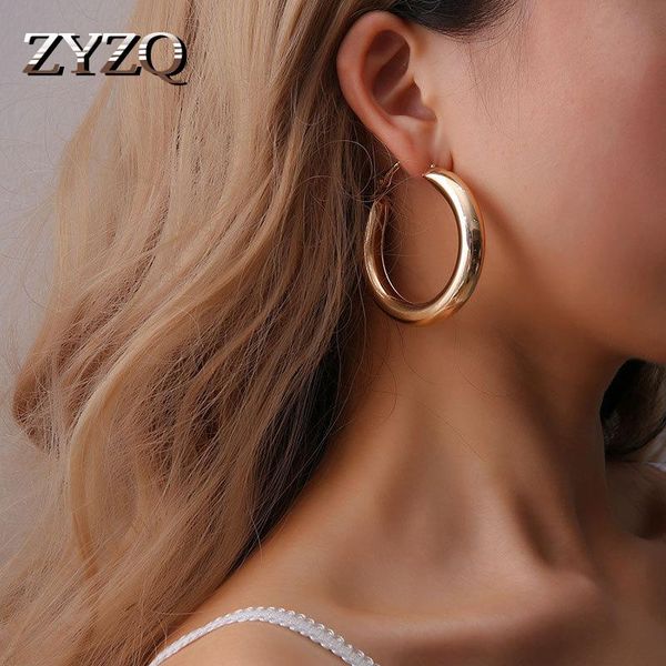 hoop & huggie zyzq classic euro stylish big earrings exquisite circle accessories for women with two color available earring, Golden;silver
hoop & huggie zyzq classic euro stylish big earrings exquisite circle accessories for women with two color available earring, Golden;silver