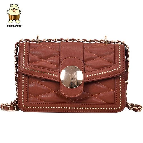 beibaobao lady's magnetic buckle solid color chain lift retro single shoulder small square bag 4936/r
beibaobao lady's magnetic buckle solid color chain lift retro single shoulder small square bag 4936/r