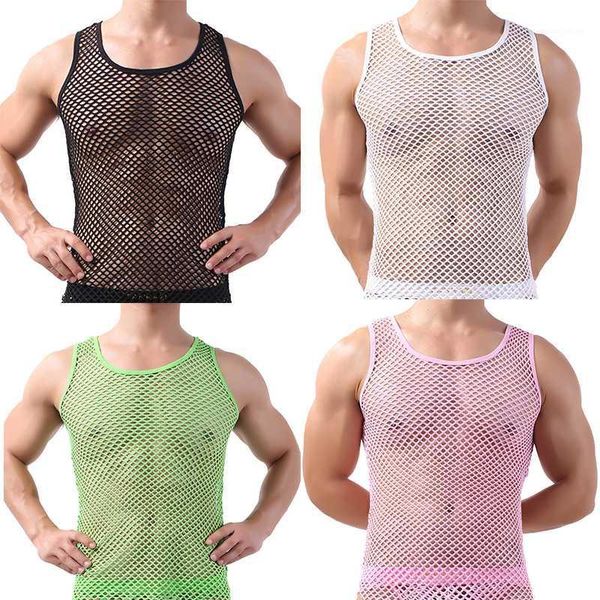 mens undershirts mesh transparent tank fishnet breathable sleeveless shirts sleepwear sports fitness casual camiseta1, Black;brown
mens undershirts mesh transparent tank fishnet breathable sleeveless shirts sleepwear sports fitness casual camiseta1, Black;brown