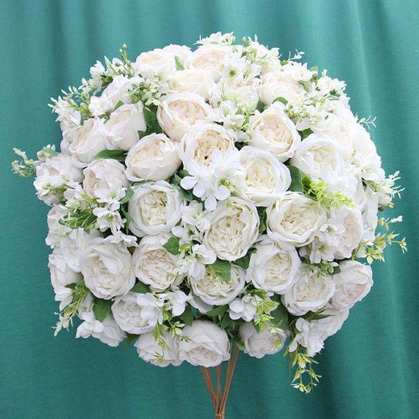 large artificial flower ball silk table flower centerpiece for party event wedding decor road lead table bouquet
large artificial flower ball silk table flower centerpiece for party event wedding decor road lead table bouquet
