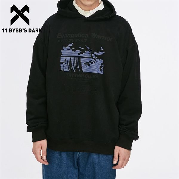11 bybb's dark hip hop darkwear comics print loose hoodies mens streetwear techwear pullover hoodie sweatshirt streetwear 201103, Black
11 bybb's dark hip hop darkwear comics print loose hoodies mens streetwear techwear pullover hoodie sweatshirt streetwear 201103, Black