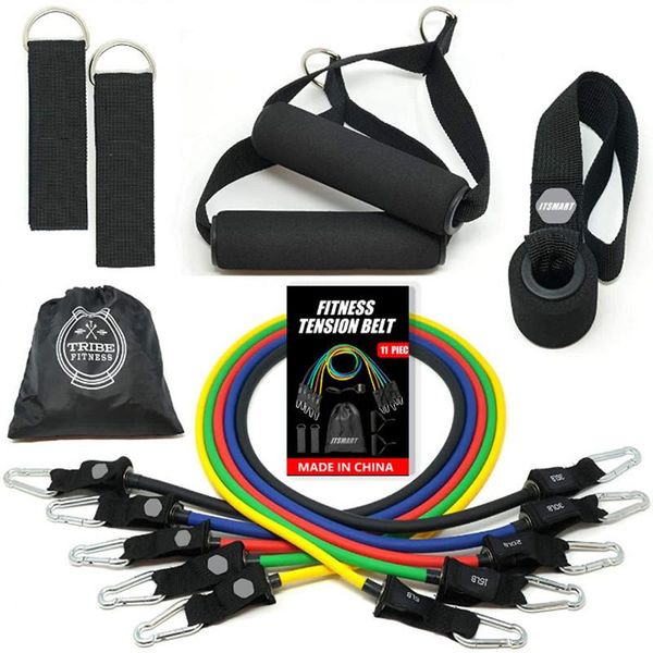 resistance bands set fitness gym equipment exercise pull rope elastic training expander yoga
resistance bands set fitness gym equipment exercise pull rope elastic training expander yoga