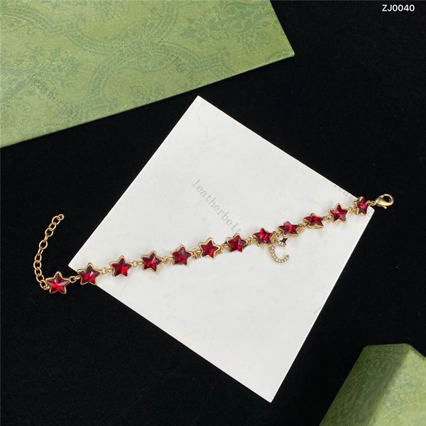 red crystal bracelets diamond letter bangle luxury star pattern bracelets gold plated bracelet for women, Golden;silver
red crystal bracelets diamond letter bangle luxury star pattern bracelets gold plated bracelet for women, Golden;silver
