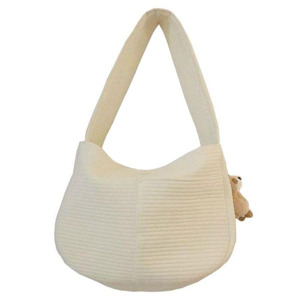handmade canvas bag cute pet bag messenger female shoulder