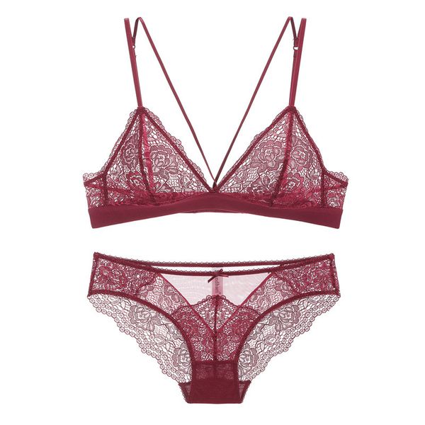 women lingeries set european and american ultra thin see through lingerie lace no steel ring bra deep v gather womens lingeries set, Black;white
women lingeries set european and american ultra thin see through lingerie lace no steel ring bra deep v gather womens lingeries set, Black;white