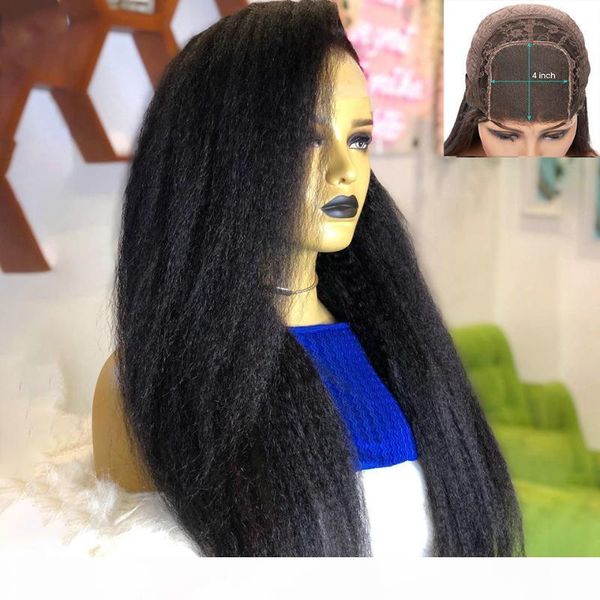 150% density kinky straight hair wig 4*4 lace closure human hair wigs remy brazilian for black women jko, Black;brown
150% density kinky straight hair wig 4*4 lace closure human hair wigs remy brazilian for black women jko, Black;brown