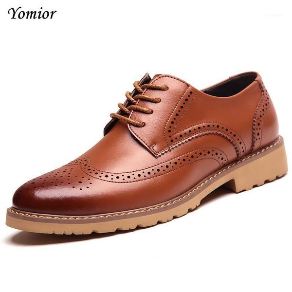 dress shoes yomior autumn winter classic men genuine leather brogue for mens handmade lace-up casual business office work zapatos1, Black
dress shoes yomior autumn winter classic men genuine leather brogue for mens handmade lace-up casual business office work zapatos1, Black