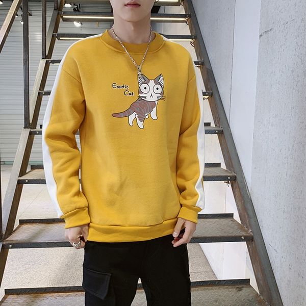 cg7hd plus printed round pullover pullover pulloverneck long-sleeved sweater men's plump autumn size trendy men's vlc7t coat pullo, Black
cg7hd plus printed round pullover pullover pulloverneck long-sleeved sweater men's plump autumn size trendy men's vlc7t coat pullo, Black