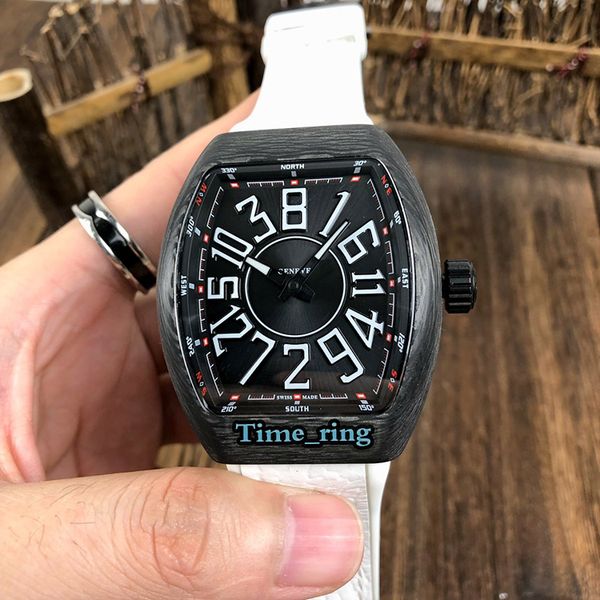 version v 45 ch br crazy hours date dial carbon fiber case automatic mechanical movement mens watch white leather strap designer watches, Slivery;brown
version v 45 ch br crazy hours date dial carbon fiber case automatic mechanical movement mens watch white leather strap designer watches, Slivery;brown