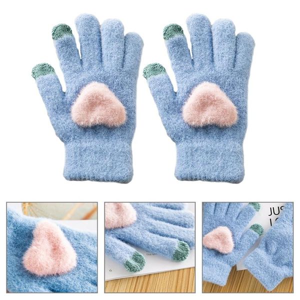 gloves knitted women touch screen new winter soft wool knitted gloves warm lovely girls' heart mittens, Blue;gray
gloves knitted women touch screen new winter soft wool knitted gloves warm lovely girls' heart mittens, Blue;gray