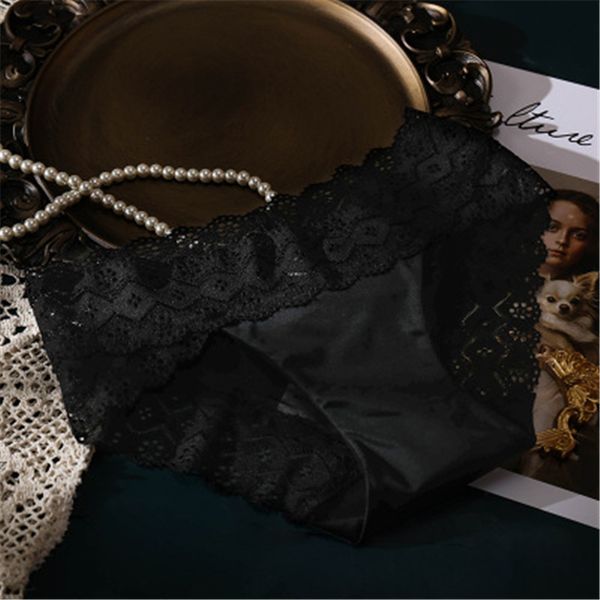 womens ice silk panties fashion trend hollow out erotic lingerie thong underwear female casual middle waist comfortable briefs, Black;pink
womens ice silk panties fashion trend hollow out erotic lingerie thong underwear female casual middle waist comfortable briefs, Black;pink