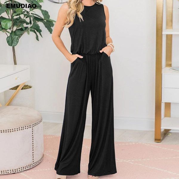 solid color loose casual pocket jumpsuit women fashion sleevless playsuit1, Black;white
solid color loose casual pocket jumpsuit women fashion sleevless playsuit1, Black;white