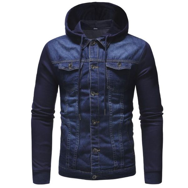men's jackets mens autumn winter hooded vintage distressed demin jacket coat outwear fashion single breasted men coats, Black;brown
men's jackets mens autumn winter hooded vintage distressed demin jacket coat outwear fashion single breasted men coats, Black;brown