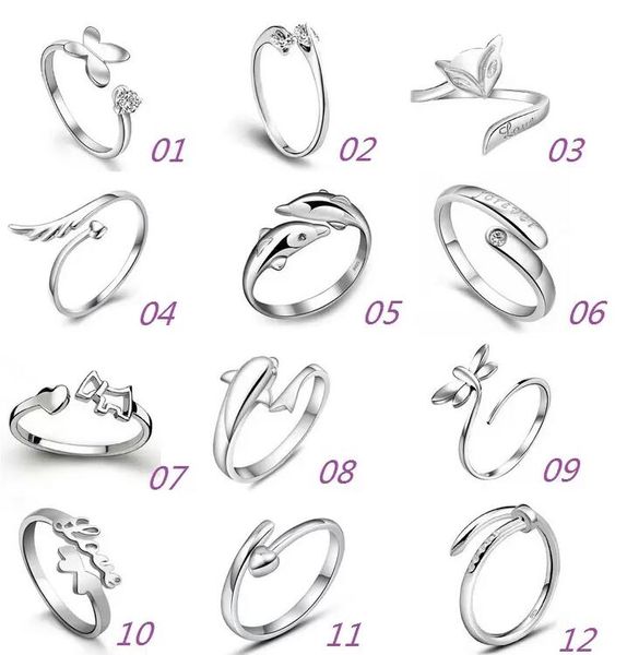 925 sterling silver jewerly rings dolphins dragonfly wings of the angel love fox butterfly opening adjustable ring for women
925 sterling silver jewerly rings dolphins dragonfly wings of the angel love fox butterfly opening adjustable ring for women