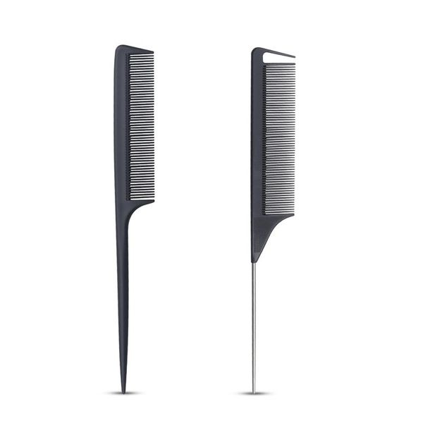 brainbow 2pcs fine-tooth hair comb metal pin carbon hair brush professional pro salon hairdressing styling tools q wmtmqe, Silver
brainbow 2pcs fine-tooth hair comb metal pin carbon hair brush professional pro salon hairdressing styling tools q wmtmqe, Silver
