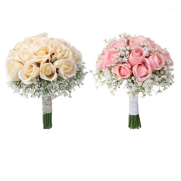 wedding floral bouquet handmade artificial rose flower bouquet bridal holding fake flower for wedding party new1
wedding floral bouquet handmade artificial rose flower bouquet bridal holding fake flower for wedding party new1