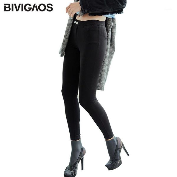 bivigaos autumn winter new korean hi-q two buttons magic pants skinny slim black leggings pencil pants elastic trousers women1, Black;white
bivigaos autumn winter new korean hi-q two buttons magic pants skinny slim black leggings pencil pants elastic trousers women1, Black;white