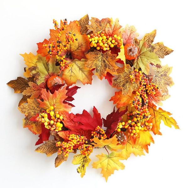 halloween wreath pumpkin berries decorated maple wreath bar rattan decoration wall decoration door ornament
halloween wreath pumpkin berries decorated maple wreath bar rattan decoration wall decoration door ornament