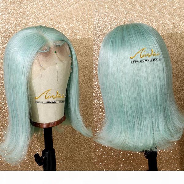 water blue brazilian human hair full lace wigs 150 density silky straight glueless wigs for black women pre plucked hairline, Black;brown
water blue brazilian human hair full lace wigs 150 density silky straight glueless wigs for black women pre plucked hairline, Black;brown