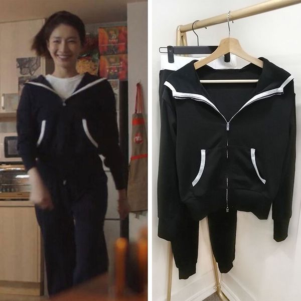 30 mani river thin film star same style suit hooded sweater cardigan loose korean set for casual pants sweater casual pants women my4kb my4k, Gray
30 mani river thin film star same style suit hooded sweater cardigan loose korean set for casual pants sweater casual pants women my4kb my4k, Gray