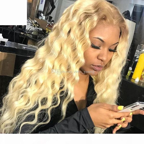 150 density honey blonde color #613 thick glueless full lace human hair wigs brazilian body wavy lace front wig, Black;brown
150 density honey blonde color #613 thick glueless full lace human hair wigs brazilian body wavy lace front wig, Black;brown