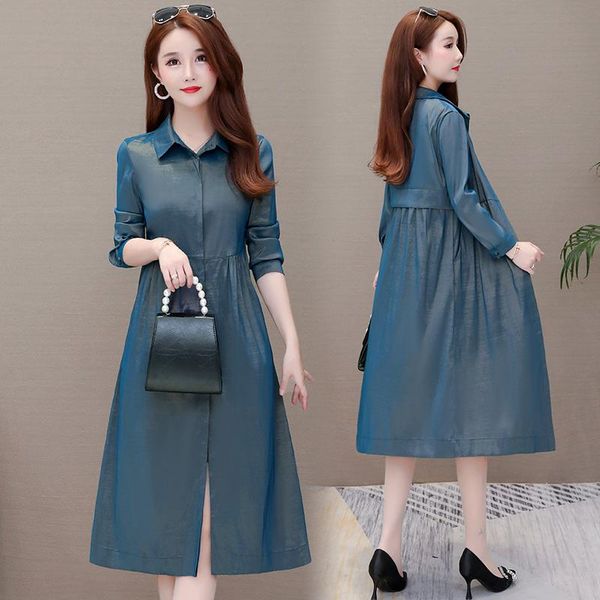 women's trench coats fashion plus size coat women 2021 autumn casual single-breasted slim windbreaker long overcoat tide 4xl d3287, Tan;black
women's trench coats fashion plus size coat women 2021 autumn casual single-breasted slim windbreaker long overcoat tide 4xl d3287, Tan;black