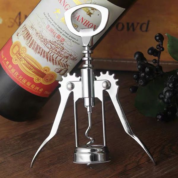 creative wine bottle opener stainless steel metal strong corkscrew pressure wing grape wine opener home kitchen bar tools vt1908
creative wine bottle opener stainless steel metal strong corkscrew pressure wing grape wine opener home kitchen bar tools vt1908