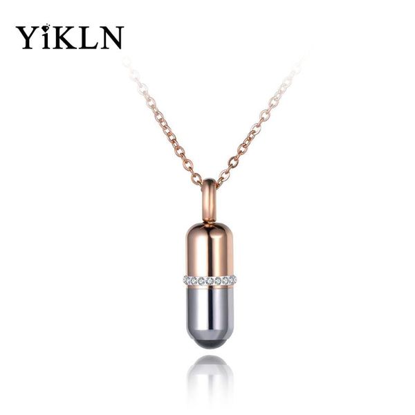 yikln new titanium stainless steel choker necklace "you are sick, i have " lovely pendant chain jewelry yn19063, Silver
yikln new titanium stainless steel choker necklace "you are sick, i have " lovely pendant chain jewelry yn19063, Silver