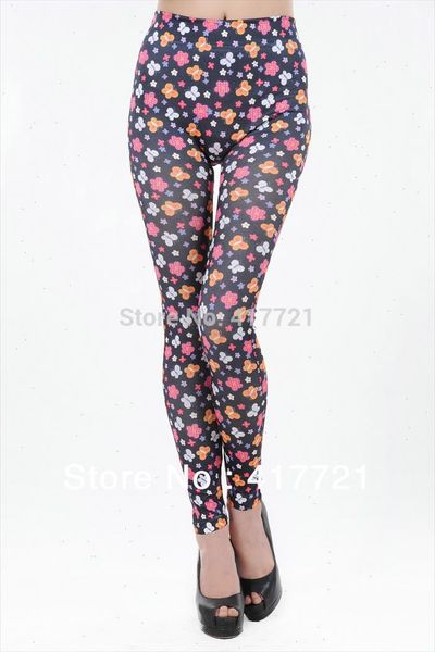 new arrival ml7606 fresh flowers hosiery floral womens print pants women fitness leggings, Black
new arrival ml7606 fresh flowers hosiery floral womens print pants women fitness leggings, Black