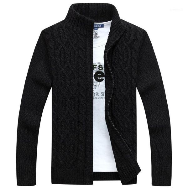 men's sweaters mens for 2021 winter thickening warm cashmere sweater men fashion zipper cardigan grey black sweater1, White;black
men's sweaters mens for 2021 winter thickening warm cashmere sweater men fashion zipper cardigan grey black sweater1, White;black
