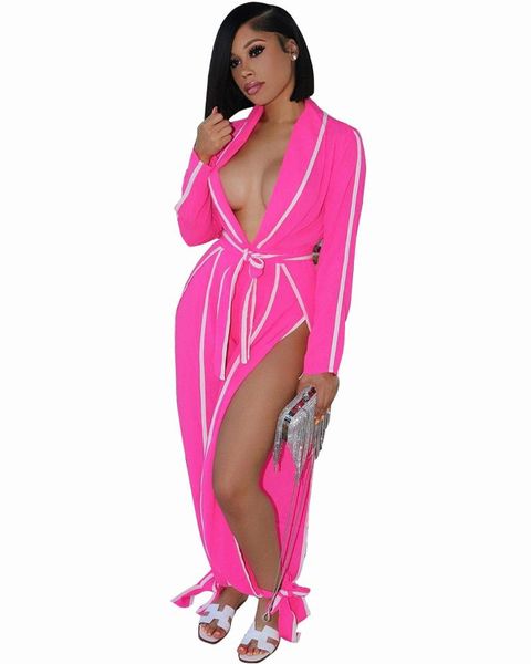women's jumpsuits & rompers nightclub style lady umpsuits deep v-neck long sleeve waist lace-up side big split loose pants for sleepwea, Black;white
women's jumpsuits & rompers nightclub style lady umpsuits deep v-neck long sleeve waist lace-up side big split loose pants for sleepwea, Black;white